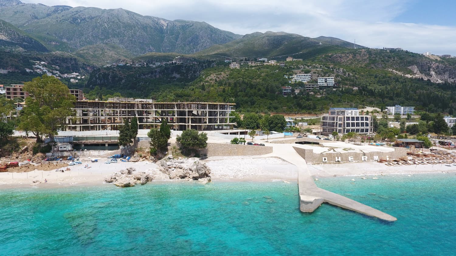 Albanian mountainside resort